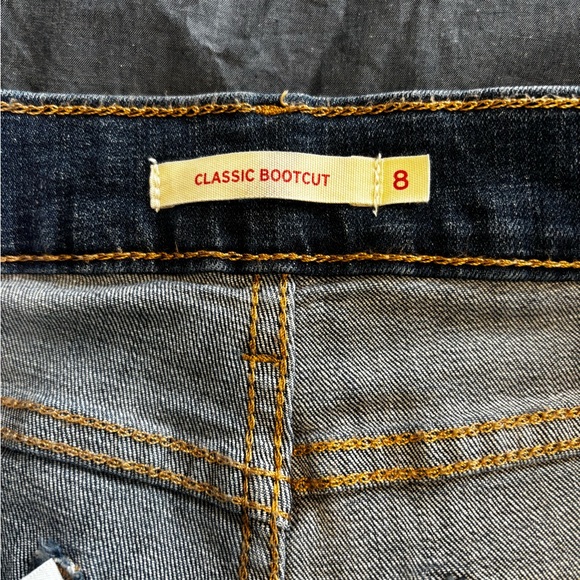 Levi's Classic Bootcut Jeans-Size 8 - Picture 3 of 8